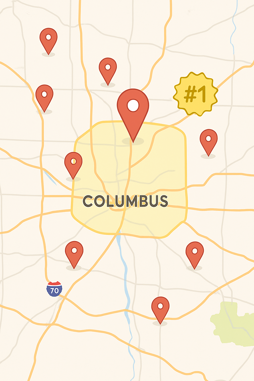 7 Proven Ways to Unlock Local SEO Success with Google Business Profile 3 Optimized Google Business Profile showing Columbus Ohio café with increased visibility.